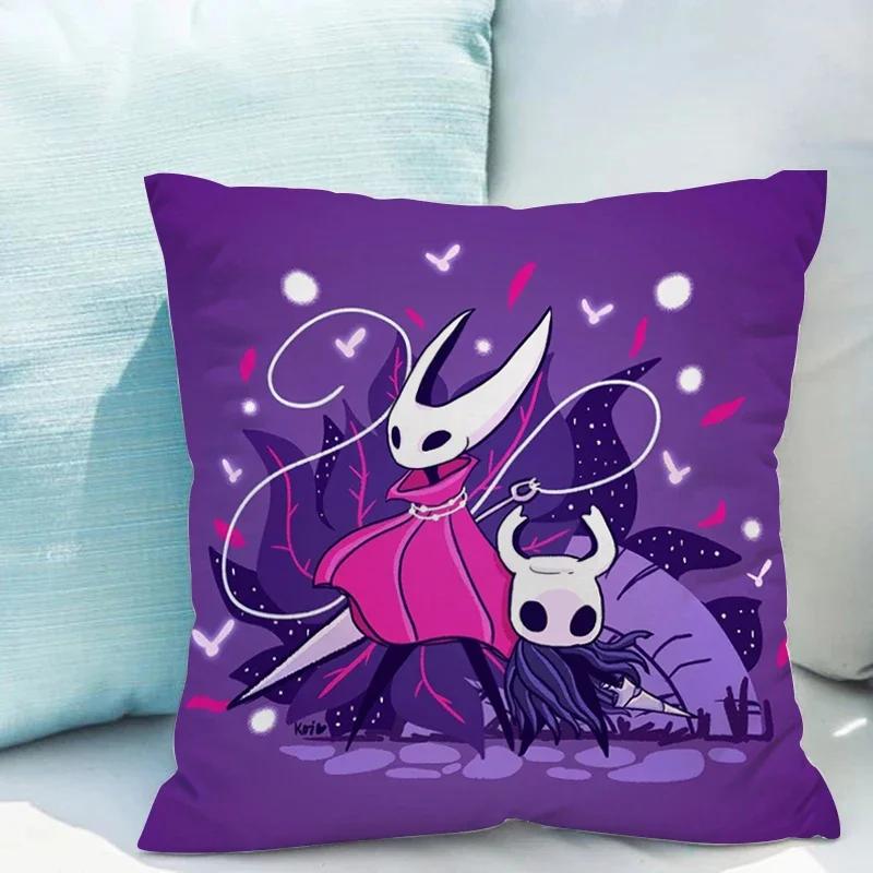 Decorative Pillowcase X Hollow Knight Cushions Home Decor Double-sided Printing Pillow Cases Cushion Cover X Short Plush