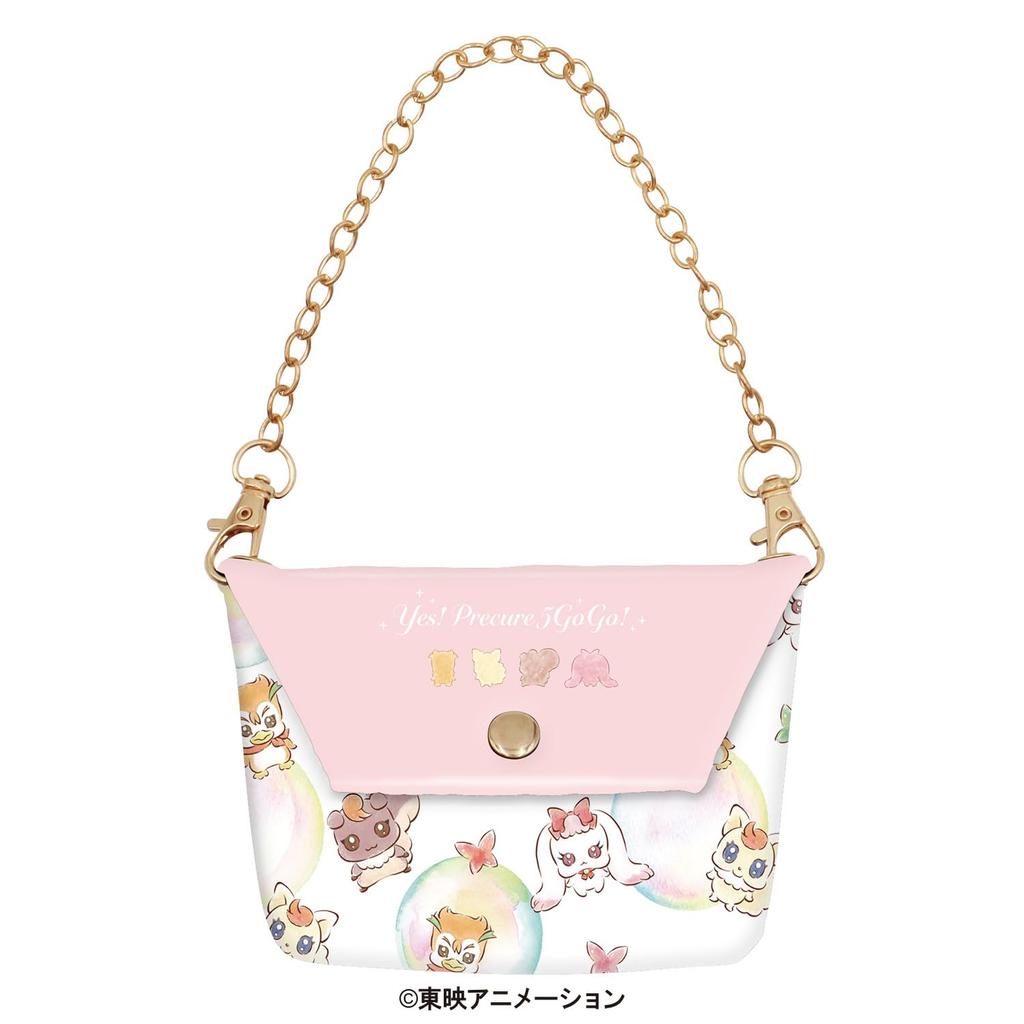 Heart Pouch Chocolate Gift PreCure 5 GoGo Candy piece & Semi-Chocolate Toy/1