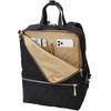 1301BKGD Rucksack Gold [Manhattan Passage] (Black