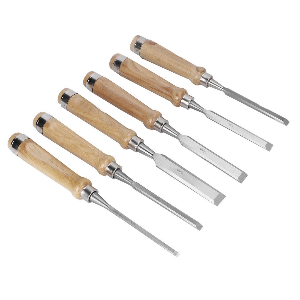 Wood Chisel Tool Set Woodworking Carving Knife Chisel Kit with Tool Bag for Carpenter