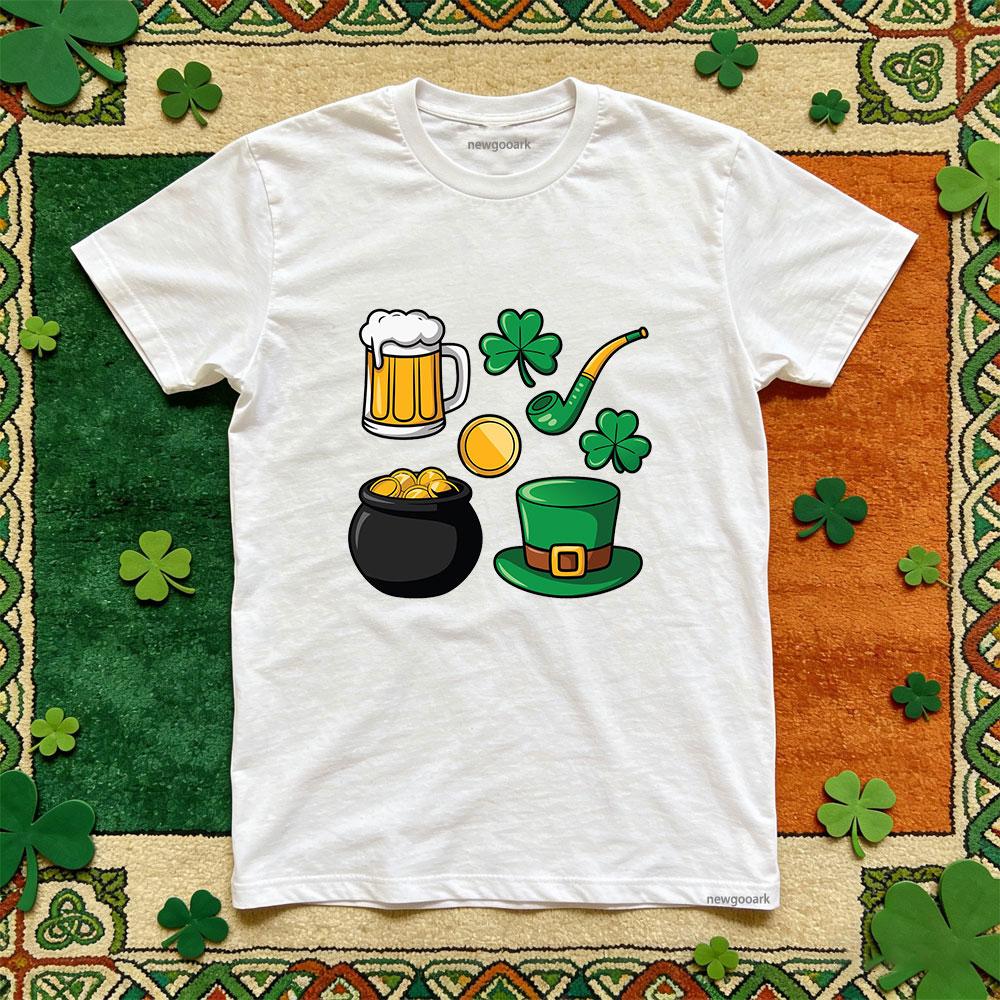 St Patricks Day 317 T Shirt Unisex Cotton Casual Funny Festival Green Graphic T Shirts Lucky Irish Women Unisex Adult Party Tee