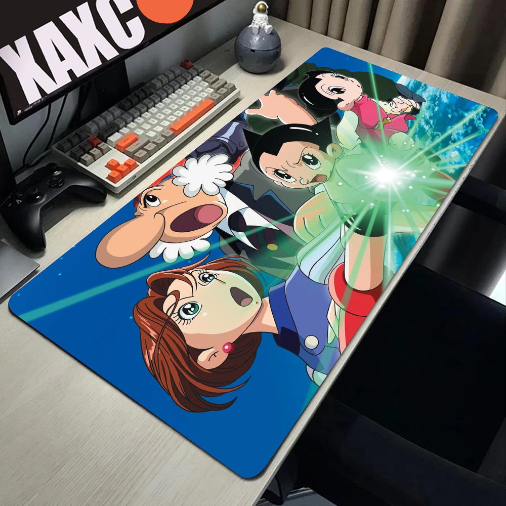 Astro Boy Anime Gaming Office Desk Pads Large For Computer Non-slip Lockedge Mouse Pad