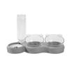 Double Bowl Automatic Pet Feeder Water Dispenser Cat Basin Dog Bowl Cat Bowl Cat Supplies Water Dispenser