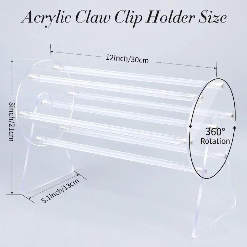 1/2 Layers Hairband Display Stand 360 Rotation Hair Hoop Holder Shelf  Bracelets