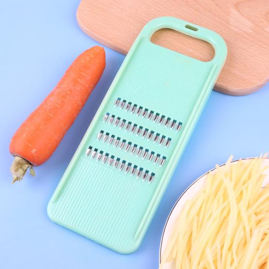 Easy To Operate Vegetable Slicer Labor-saving Stainless Steel Carrot Fruit Potato Shredder Household Supplies