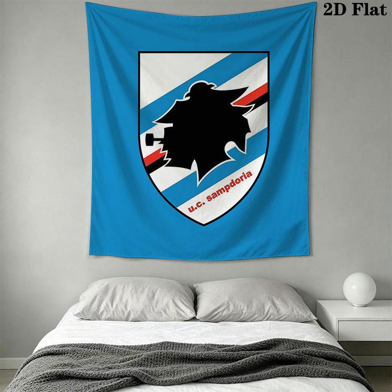U.C. Sampdoria Wall Hanging Printed Fabric Blanket Decorative Tapestries for Bedroom Living Room Home Decor