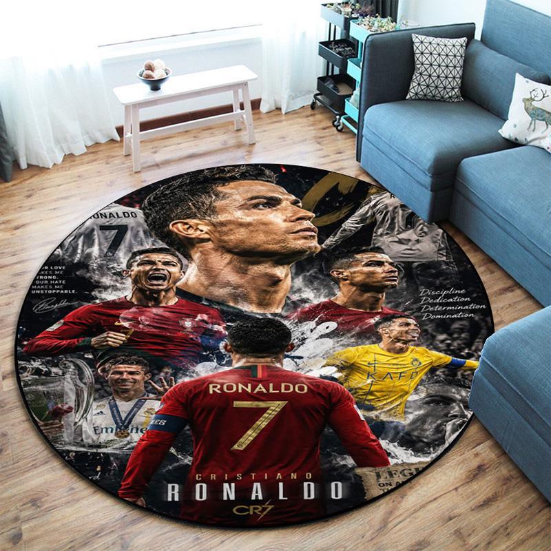 Ronaldo Legacy Glory Champions Carpet Printing Floor Mats Bathroom Mat Fashion Dormitory Decoration