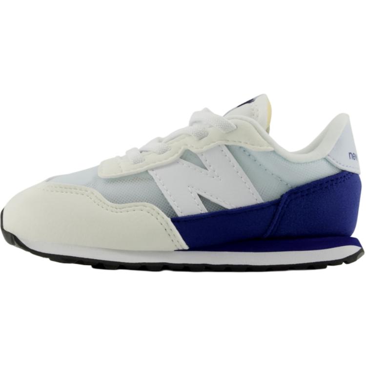 New Balance Nb 237 Versatile Comfortable Soft Low-Top Walking Shoes Baby sneaker White Blue IH237DIW