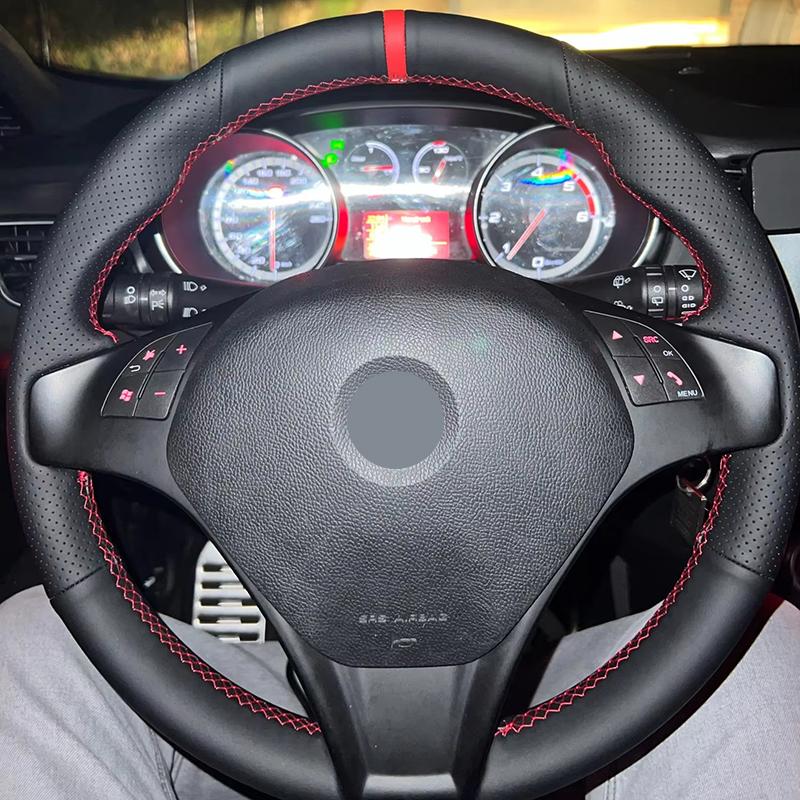 Custom Microfiber Leather Car Braid On