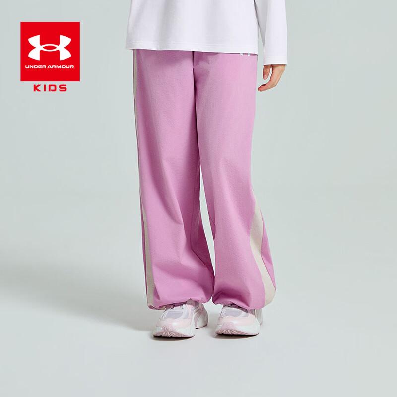 Under Armour Прочные свободные повседневные тканые спортивные штаны для детей 130