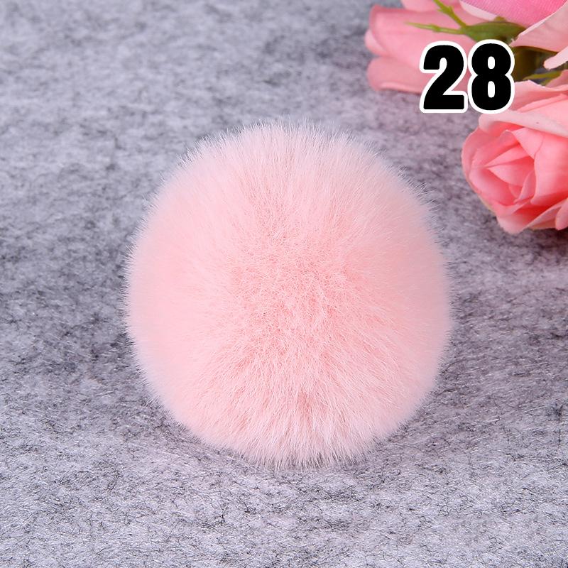 

20PCS Imitation Rabbit Fur Ball Handmade Clothing Bag Decoration Artificial Fluffy Soft Pompons Colorful Balls for DIY Keychain Diameter 3cm