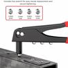 Manual Double Handle Riveter Set Steel Construction Blind Rivets Rivet Tool  Home Fastening