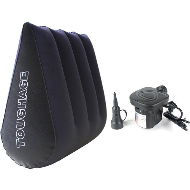 Inflatable Triangle Pillow Sex Position Magic Cushion Erotic Toy For Sex Couple Body Support Pads Air Blow Support Adult Product