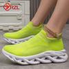 YRZL 2024 New Women Flat Shoe Breathable Platform Versatile Sneakers Woman Comfortable Soft Bottom Non-slip Running Sports Shoe