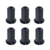 MXLA 6Pcs Rubber Cable Routing Protective Sleeve Wall Grommets for Cables