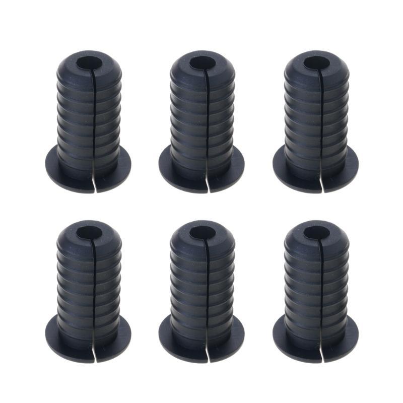 MXLA 6Pcs Rubber Cable Routing Protective Sleeve Wall Grommets for Cables