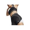 Puma Striped Comfortable Soft Breathable Sports Shorts Women shorts Black 525479-01
