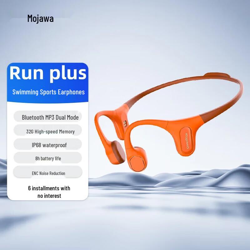 

Бездротові Bluetooth-навушники з кістковою провідністю MOJAWA Run Plus