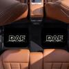 DAF pattern  Black Car Floor Mats Full Coverage All-Season Car Mats, XPE Non-Slip And Wear-Resistant Mats Suitable for SUV Interiors, Textured Car Car