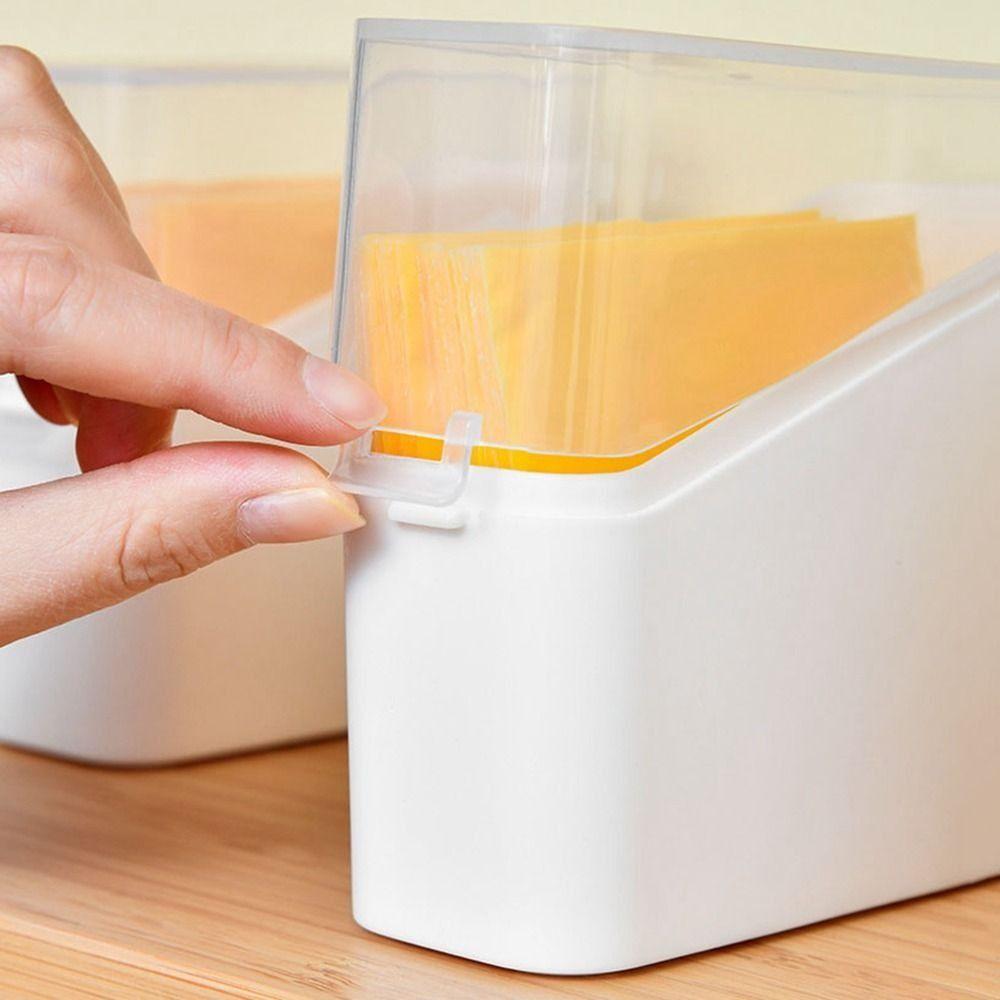 2Pcs Leakproof Coffee Tea Bag Storage Box Plastic Food Storage Container Cheese Keeper Dormitory