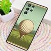 Vintage Golfer Pattern TPU Phone Case For Samsung Galaxy note 10 pro S26 S25 S24 S23 S22 Ultra Plus S21 FE S20 Shockproof Cover