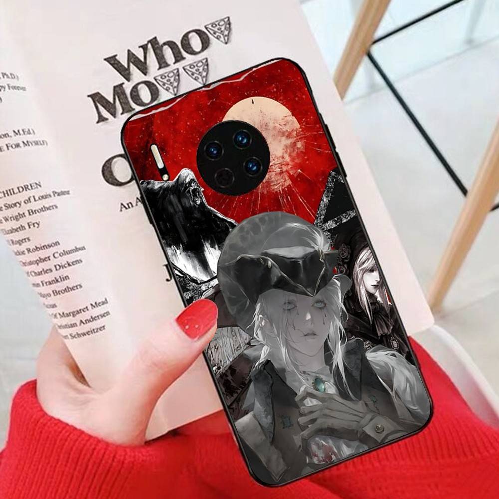 Dark Hunter B-Bloodborne Game Phone Case For Huawei P 8 9 10 20 30 40 50 Pro Lite Psmart Honor 10 Lite 70 Mate 20lite