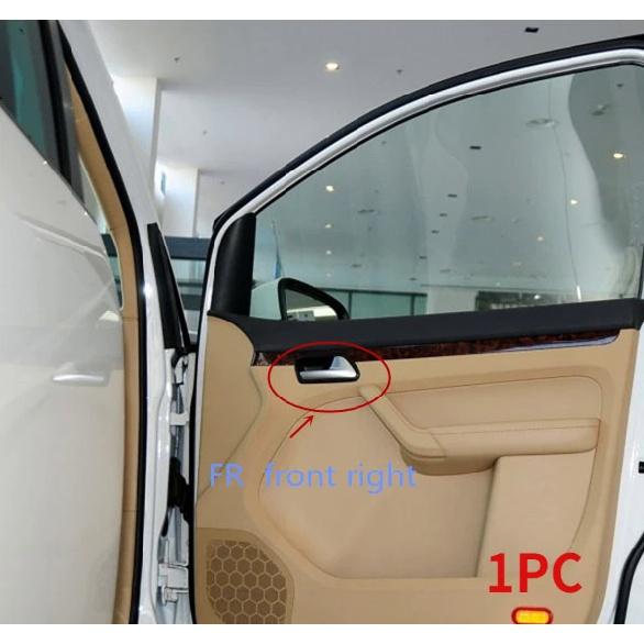 For VW Touran Caddy Car Chrome Inside Door Handle Inner