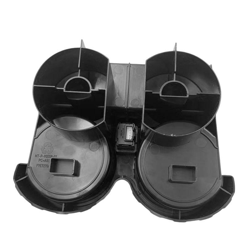 Car Water Cup Holder With PD Port Heatproof Plastic Drink Cup Holder For Nissan Patrol Y61 1997-2016 Models- FYE727068/FYE727069