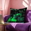 Horror Movies Alien Film Pillow Case Square DoubleSided Sofa Cushion Cover Bedroom Bedside Pillow