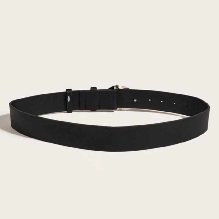 Vintage PU Belt for Women Star Buckle Belt 2000s Waistband Aesthetic Waist Belt for Teens Girl Jeans Shorts Dress Belt