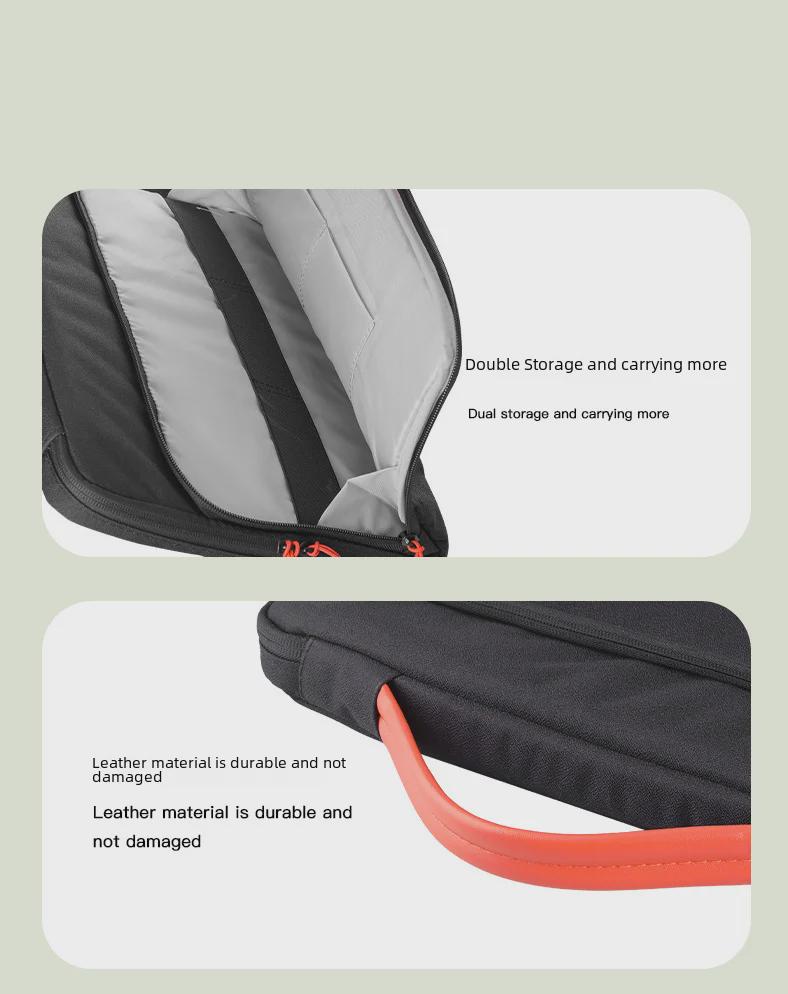 Torba na laptopa 15,6" z poduszką powietrzną chroniącą przed uderzeniami dla Apple, Mac, Huawei, Asus Tabletów i Komputerów