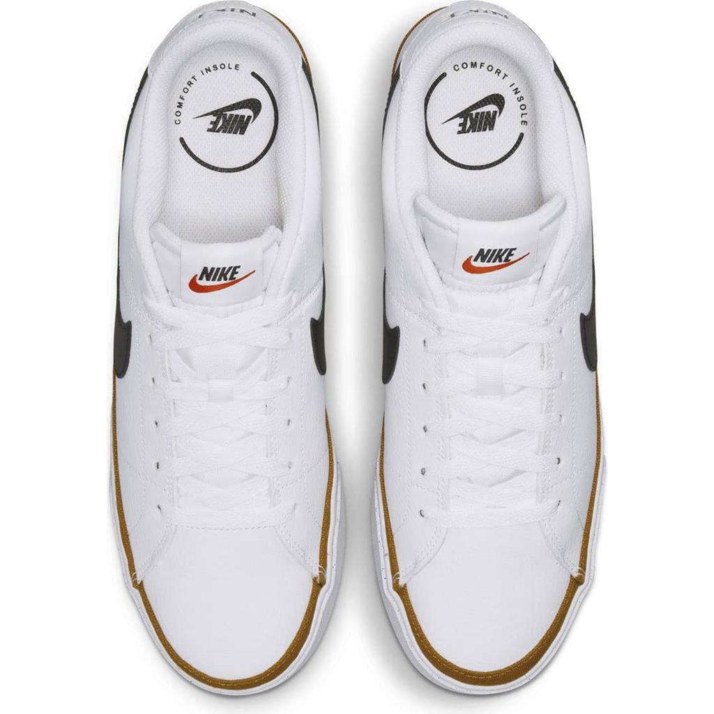 Nike Court Legacy NN Size Authentic Nike Japan Product (DH3162-100), White/Black, 28.5cm,