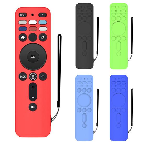 Remote Control Cover All-inclusive Soft Silicone TV Remote Controller Protective Case for VIZIO XRT260 TV Remote