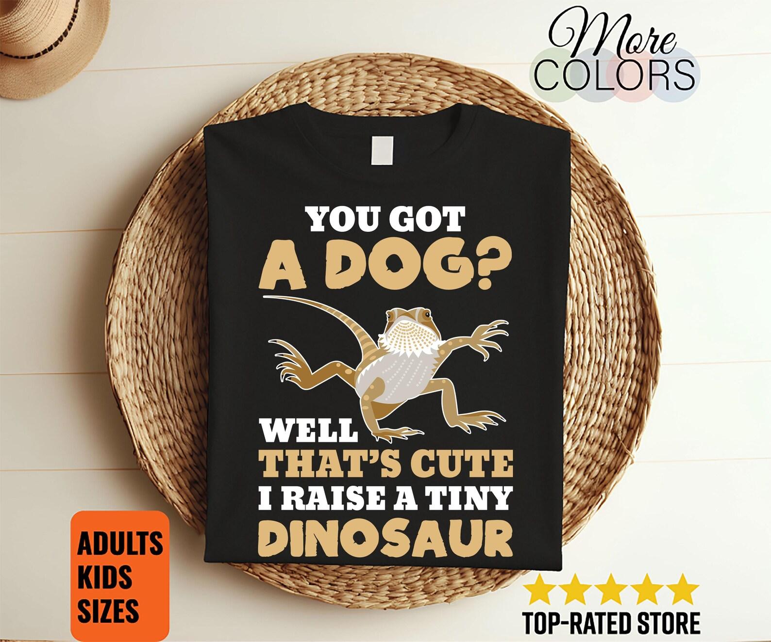 Bearded Dragon Reptile Funny Lizard Lover Gift T-shirt, Cute Bearded Dragons, Owner Birthday Present Tees, Reptiles Lizards Shirts, Pogona, 100