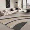 French Circle Pile Carpet Light Luxury Large Living Room Coffee Table Mat Home Decor Bedroom Carpet Soft Comfortable