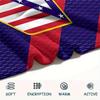 1PC Club Atlético de Madrid Patterned Flannel Blanket Suitable For All Seasons for Home Decor Warmth and Comfort Gifts Holiday Present