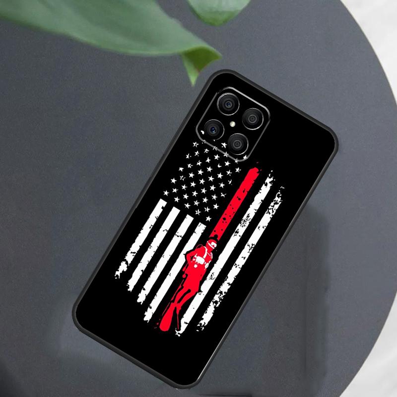 Diver Down Scuba For Honor Magic 7 Lite 6 5 8 Pro Case For Honor 200 400 70 90 X8c X8b X9a X9b X9c X9d Win RT