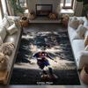Messi 13 Personalized Text Floor Rug Office Rug Suitable for Foyer Living Rooms Game Room Bedrooms Antislip Carpet Decorate Offices