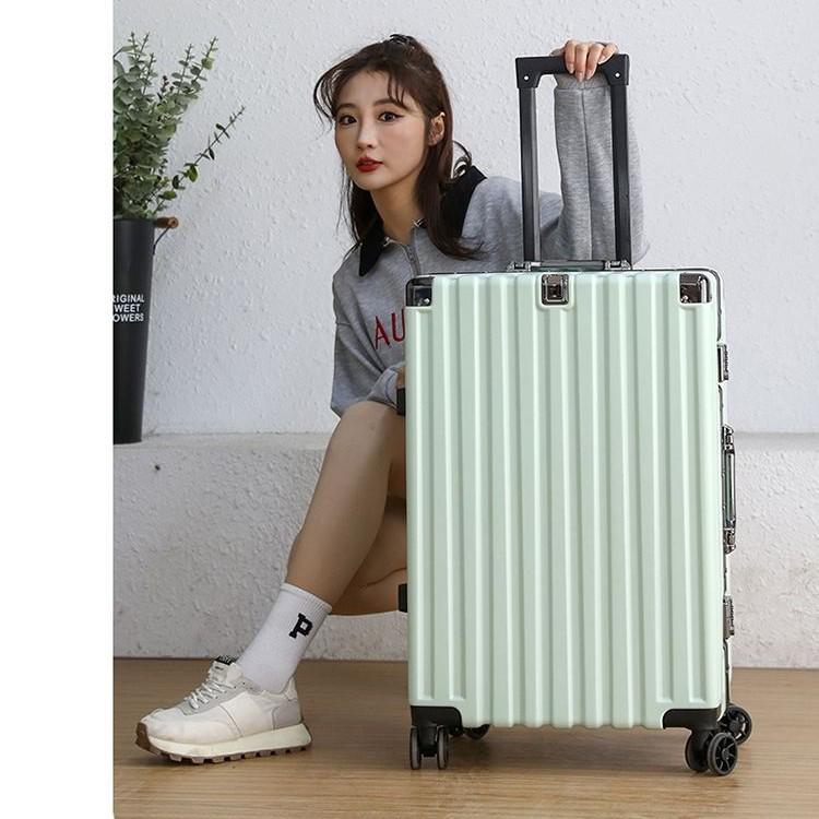 20-inch Scratch & Wear-Resistant Multifunctional Travel Trolley Suitcase