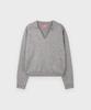 SINOON Sinoon Logo Collar Knit (Grey)
