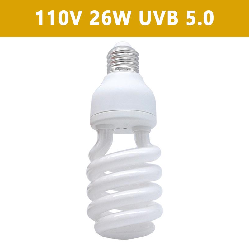 5.0 10.0 15.0 UVB Reptilienlampe 13W /26W UV-Strahlen Energiesparend Terrarium Sonnenlicht Schildkröte Eidechse Schlange Reptilien Heizlampen