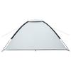 Dome Camping Tent for 4 Persons White & Dark Waterproof