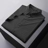 Men's Plus Size Ice Silk Short Sleeve Non-Iron Shirt
