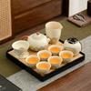 Ru Kung Fu Tea Set Ancient Rhyme Set Household Tea Drinking Teapot Teacup Complete Set Tea Tray Business Gifts Zhenqi Gift Box