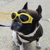 Fashion Foldable Pet Sunglasses Adjustable Air Hole Design Dogs Goggles Clear Vision Windproof Dog Eyewear Pet Grooming