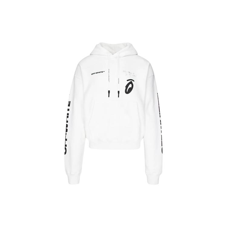 OFF WHITE Splitted Arrows Hoodie OMBB037E19D250100110