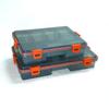 Portable Fishing Tackle and Accessories Storage Box with Frog Lure and Rod Float