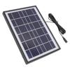 Solar Panel 6W 6V Polycrystalline Silicon Durable Portable Solar Panel Charger for Appliance Phone Lamp