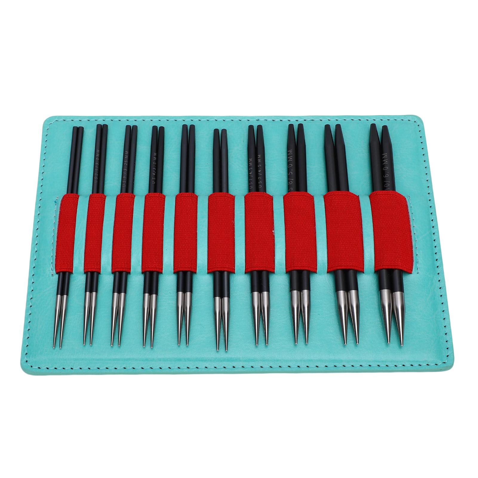 

Набор круговых спиц 10 пар 2,75-6 мм Длина 12 см Сменные спицы с тросиками 40 см 60 см 80 см 100 см