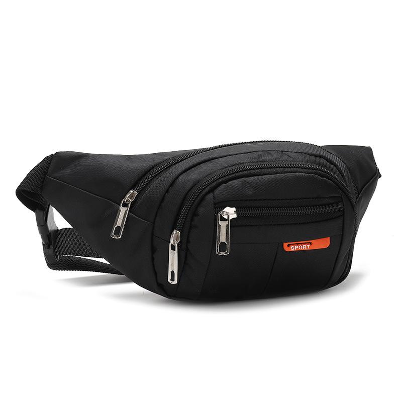 Wasserdichte Sport-Hüfttasche Unisex Bauchtasche Mehrere Taschen Gürteltasche Crossbody Brust-Schlingentasche zum Laufen Reisen Wandern Radfahren